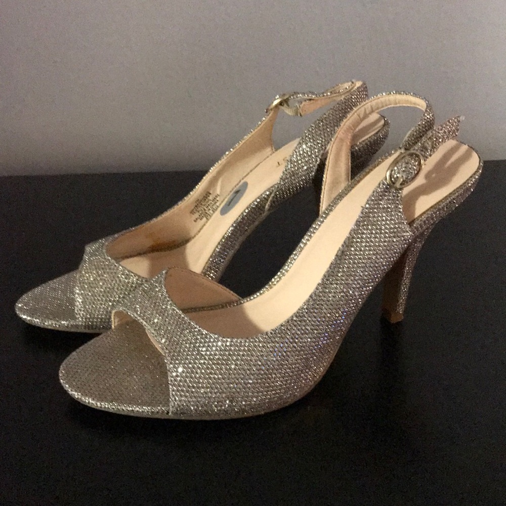 Silver heels